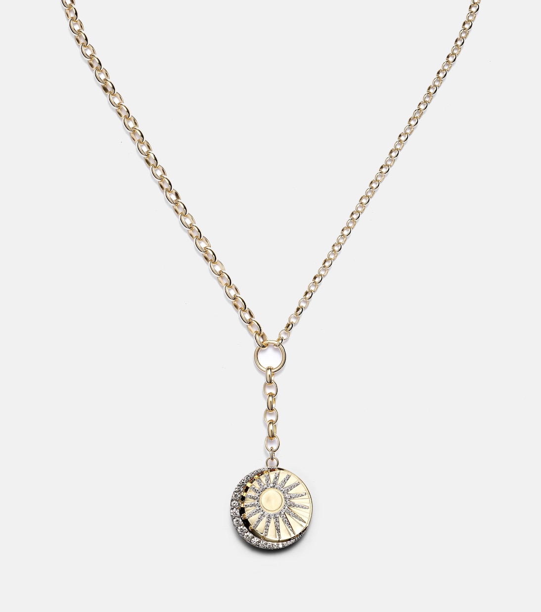 Collana Balance in oro 18kt con diamanti | FoundRae