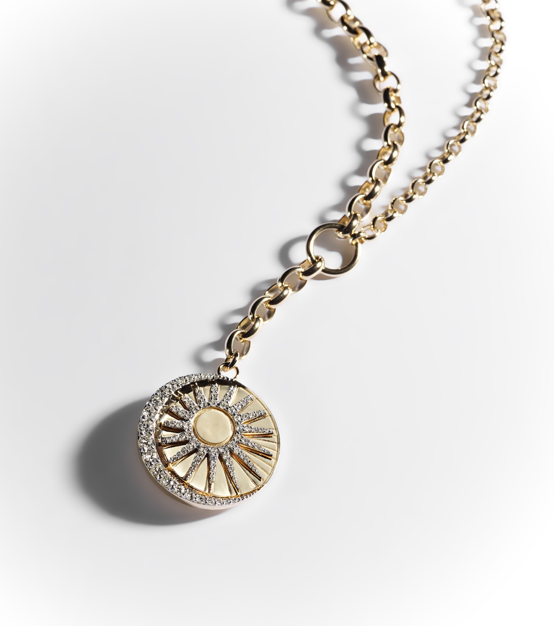 Collana Balance in oro 18kt con diamanti | FoundRae