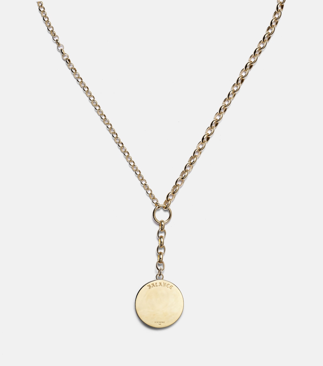 Collana Balance in oro 18kt con diamanti | FoundRae