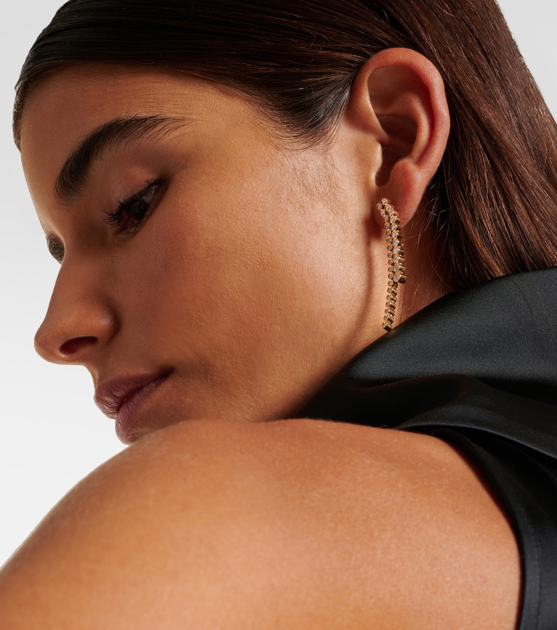 La Danse 18kt gold earrings with diamonds | Sophie Bille Brahe