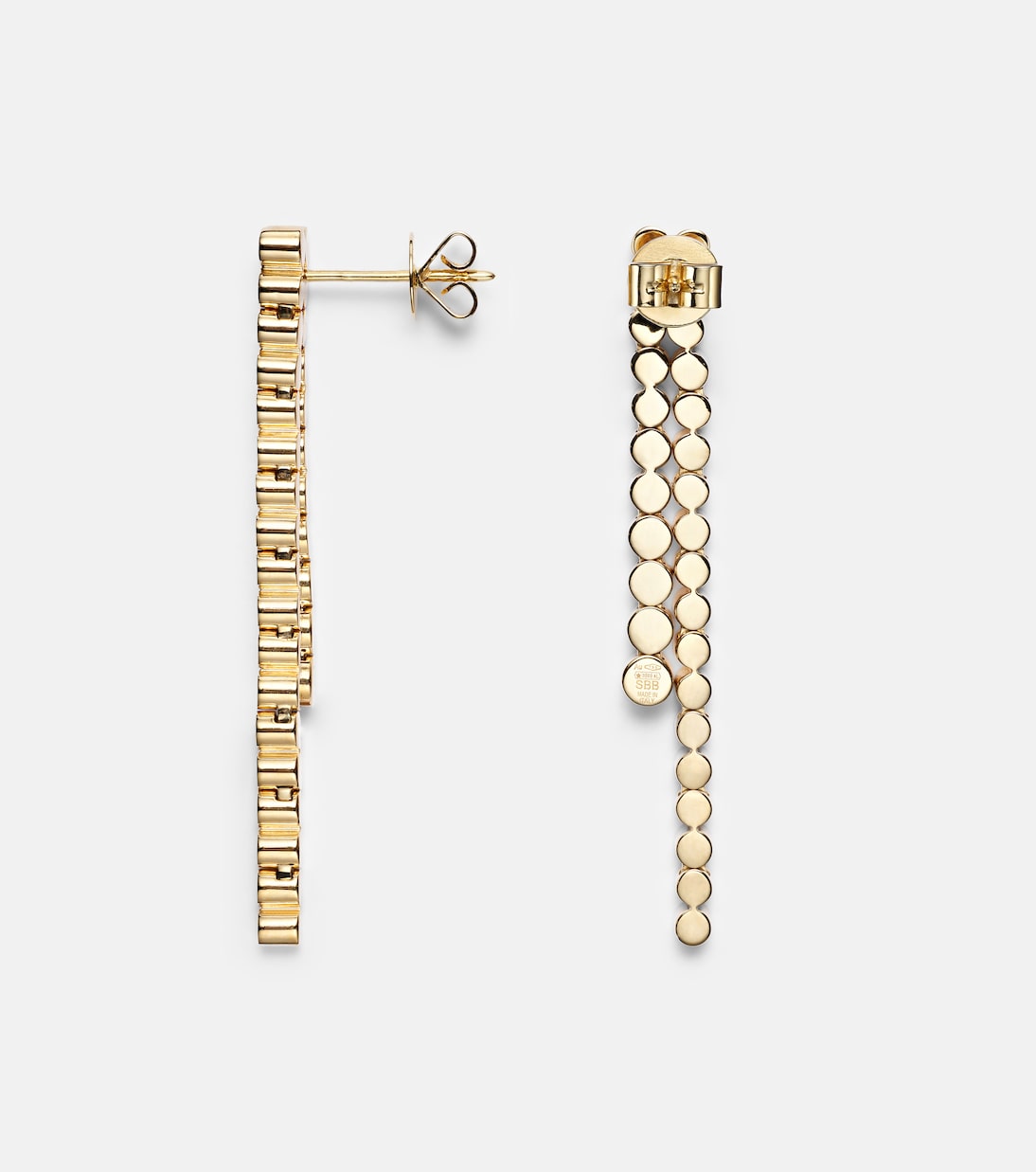 La Danse 18kt gold earrings with diamonds | Sophie Bille Brahe