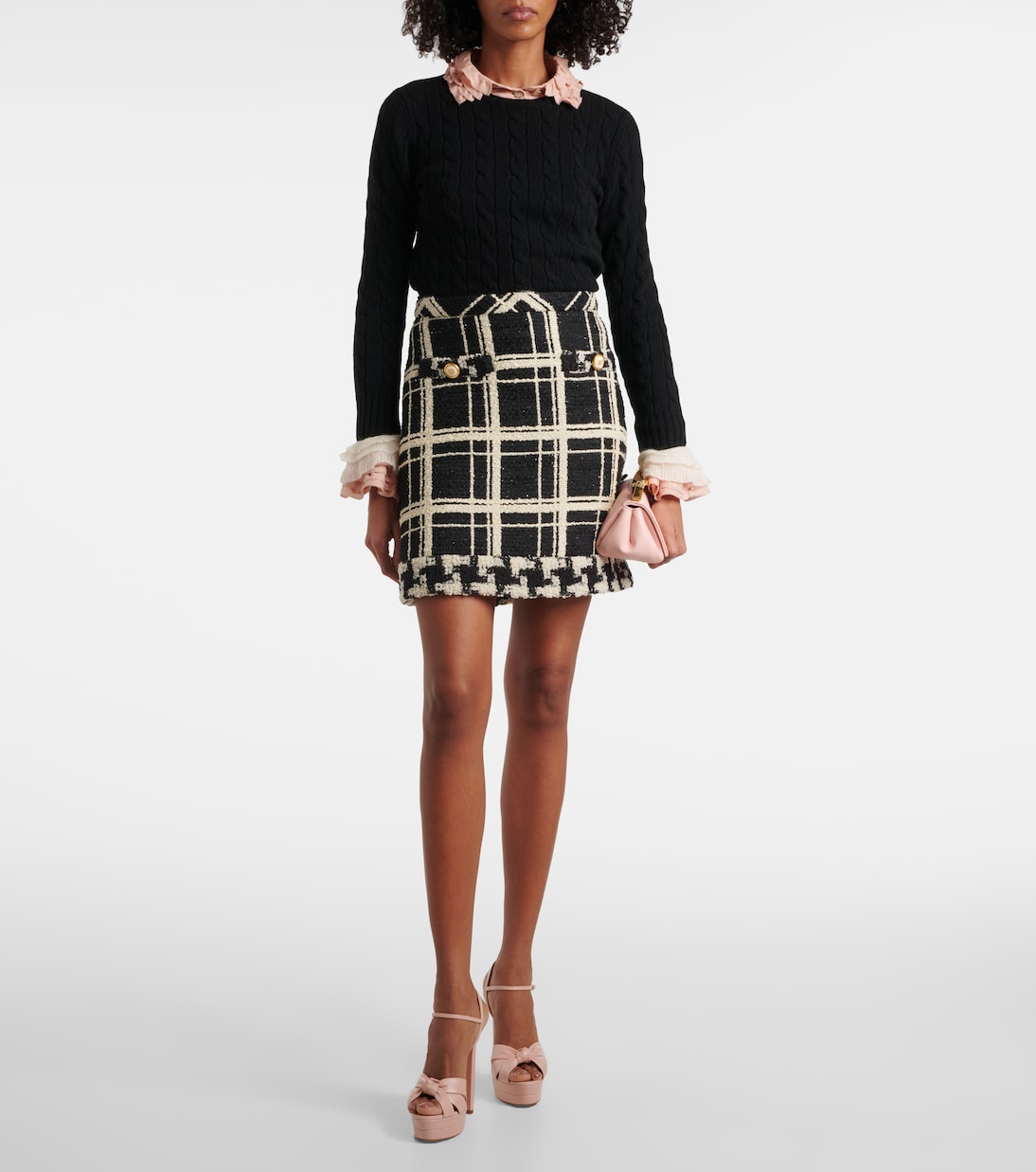 Nina 130 leather platform sandals | Aquazzura