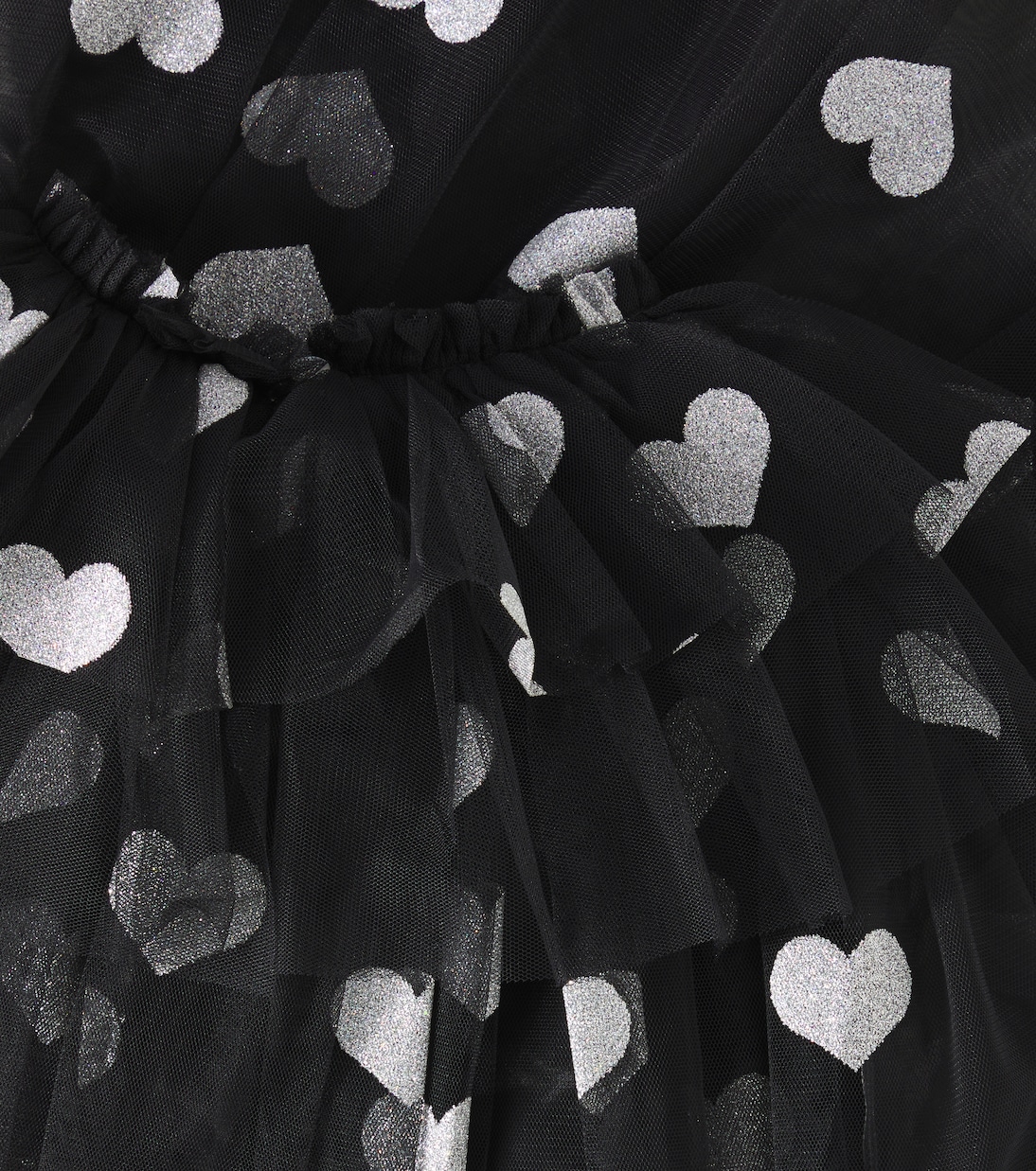 Bedrucktes Cape aus Tüll | Konges Sløjd