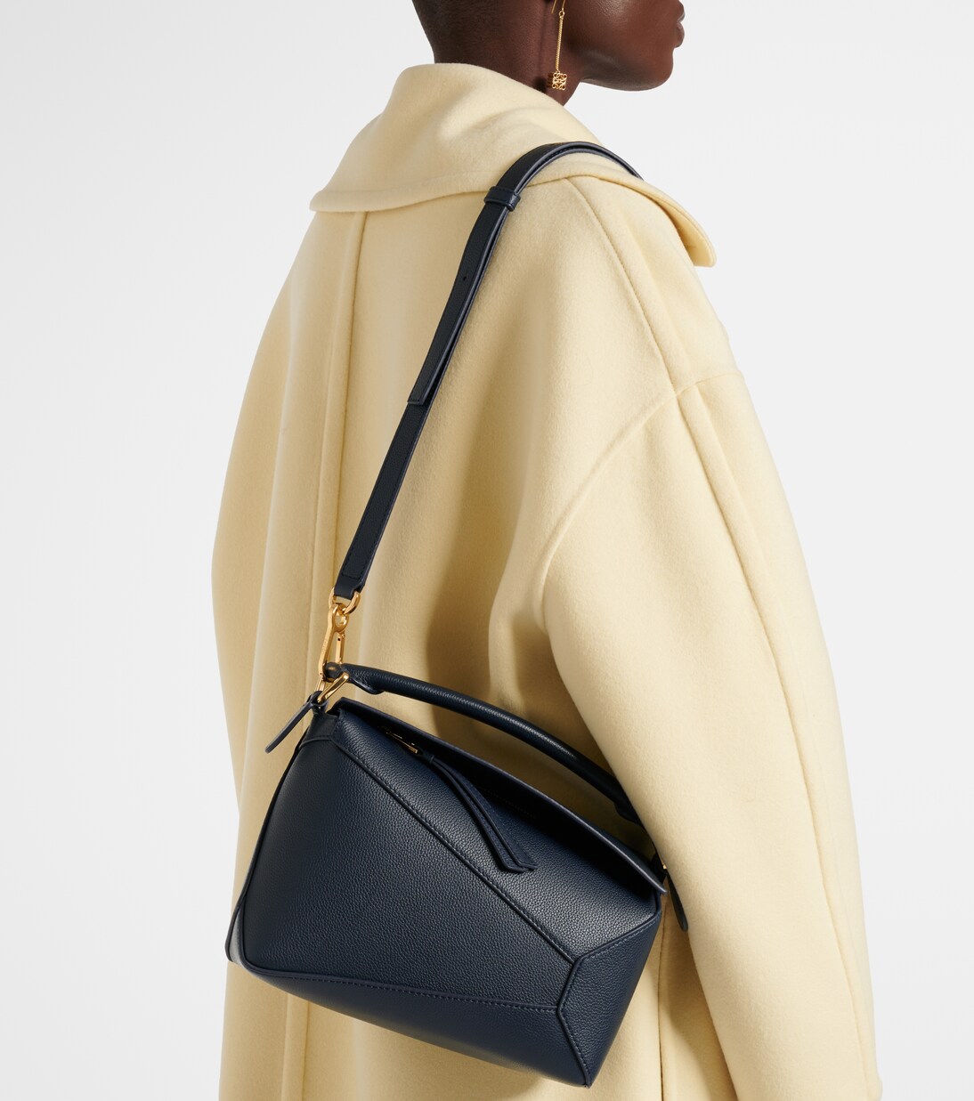 Puzzle Edge Small leather tote bag | Loewe