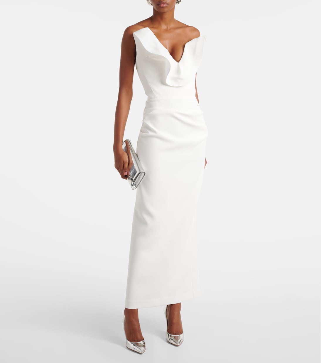 Abito lungo Requiem senza spalline | Maticevski