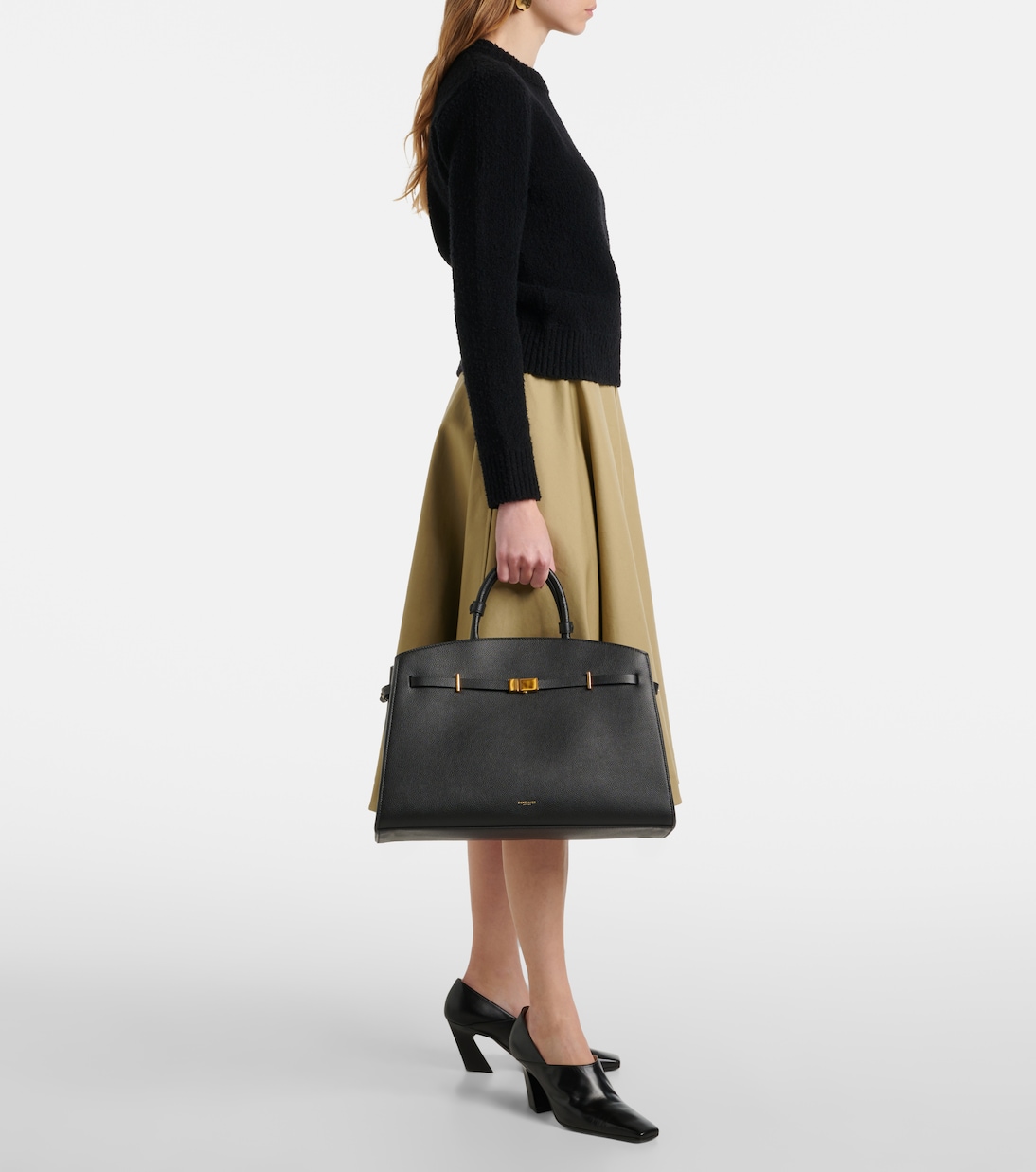 Hudson Small leather tote bag | DeMellier