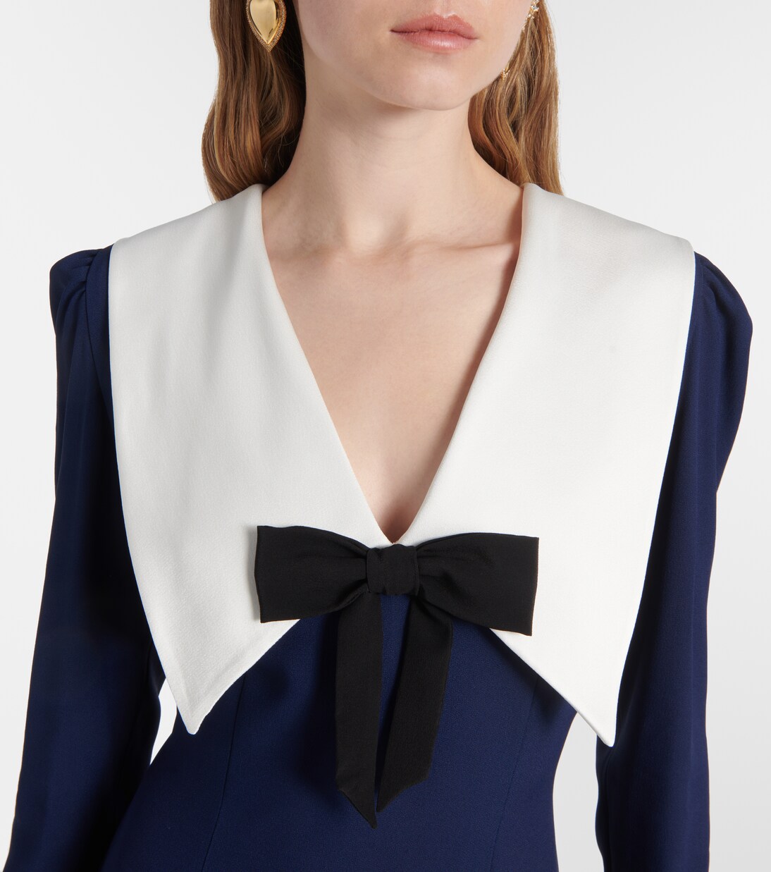 Midikleid Envers aus Satin | Alessandra Rich