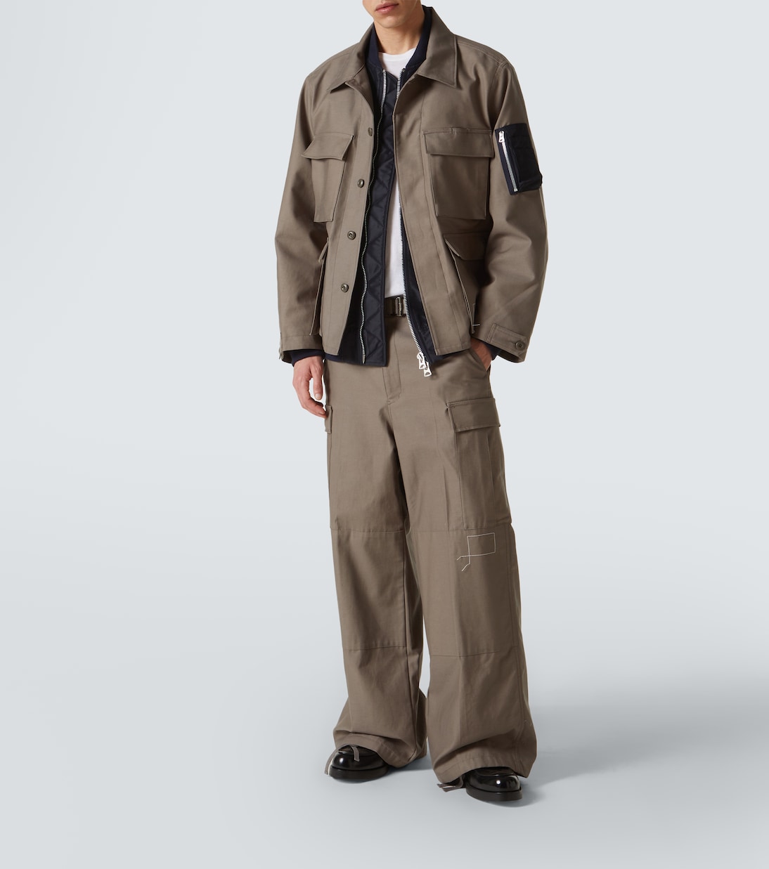 Cotton cargo pants | Sacai