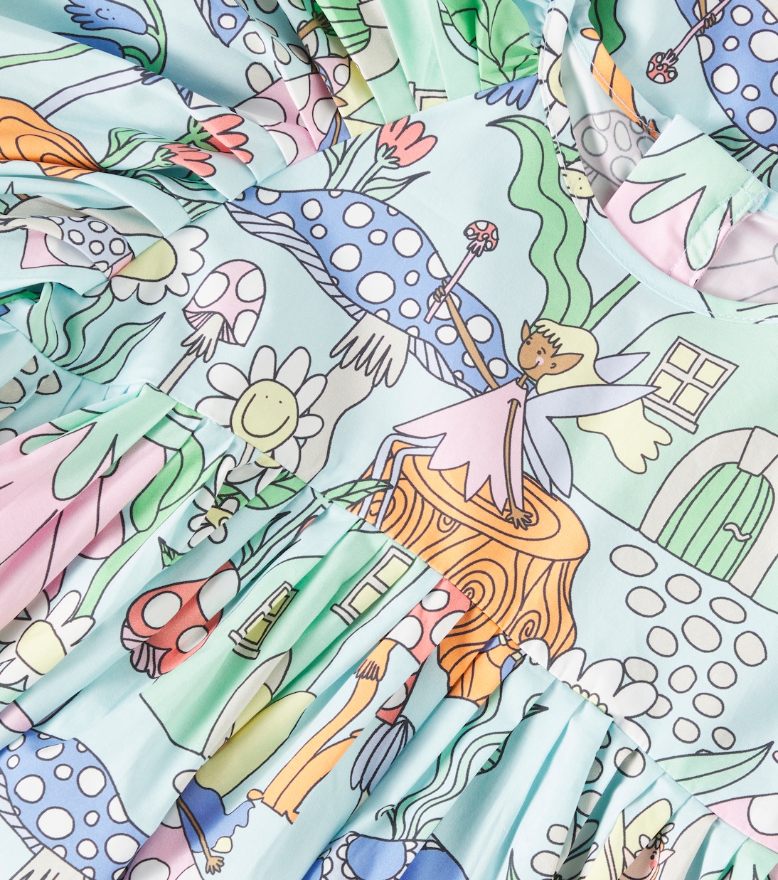 Floral cotton dress | Stella McCartney Kids