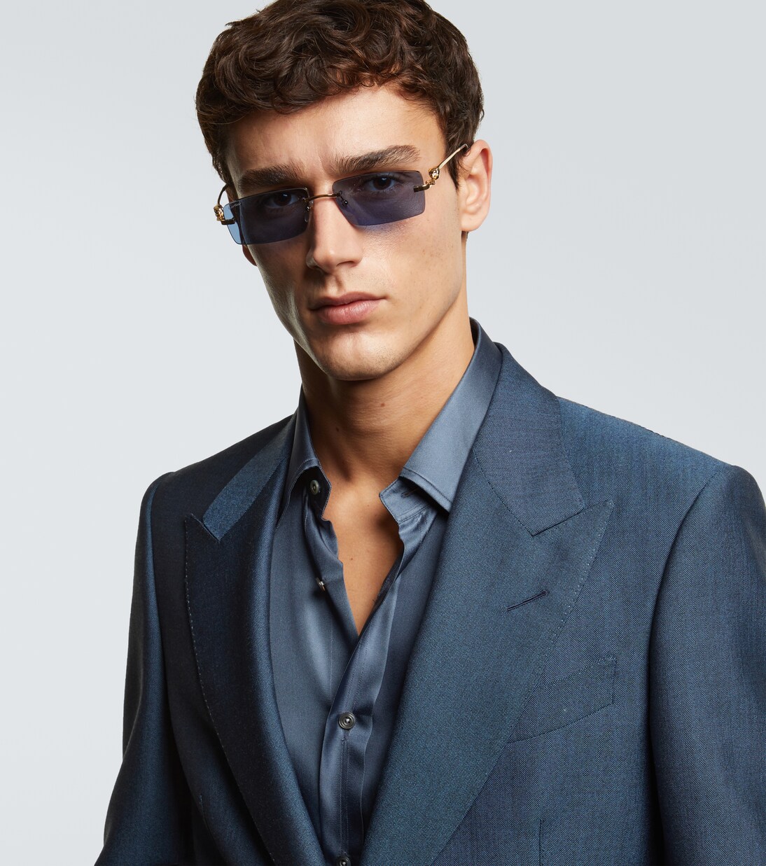 Eckige Sonnenbrille Panthère De Cartier | Cartier Eyewear Collection