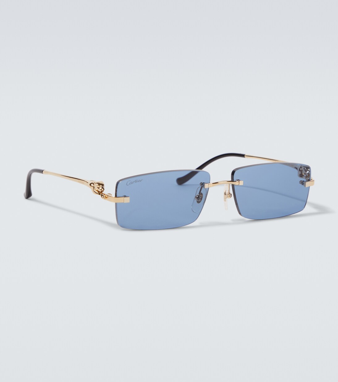 Eckige Sonnenbrille Panthère De Cartier | Cartier Eyewear Collection