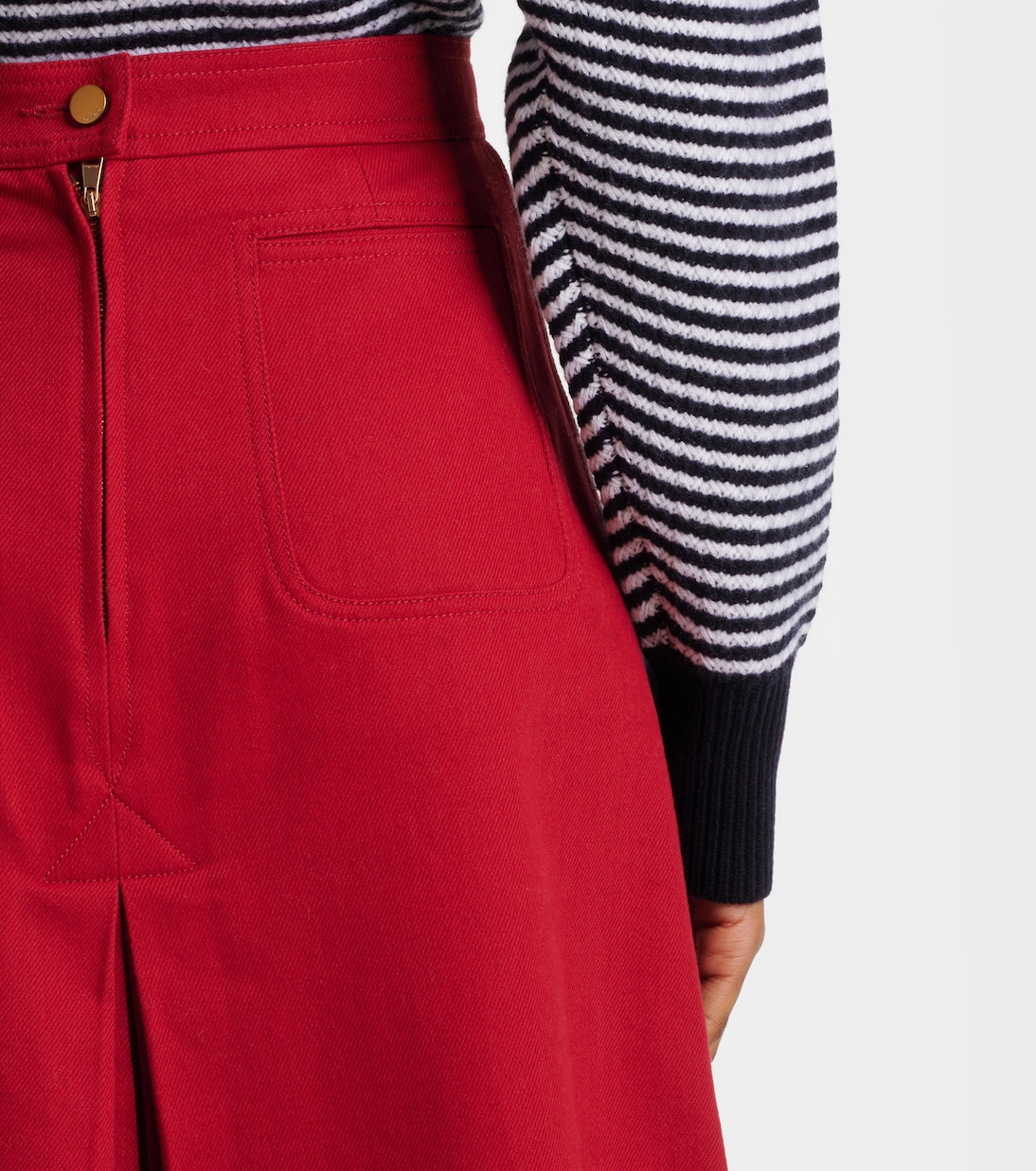 Midirock Renoir aus Baumwolle | Max Mara