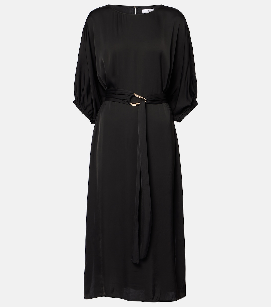 Midikleid Laurel aus Satin | Velvet