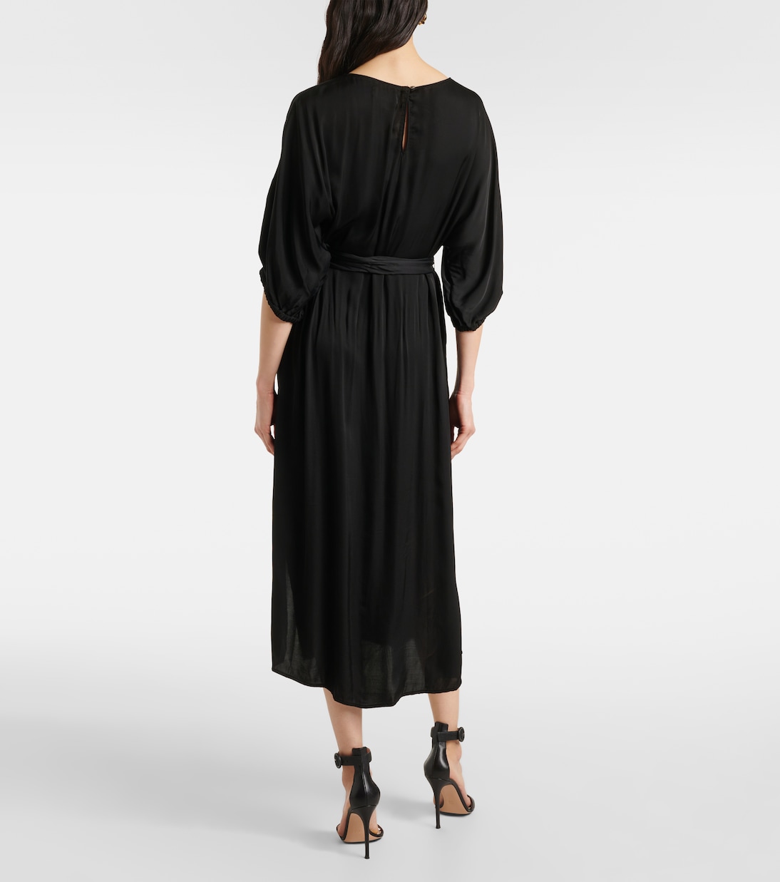 Midikleid Laurel aus Satin | Velvet