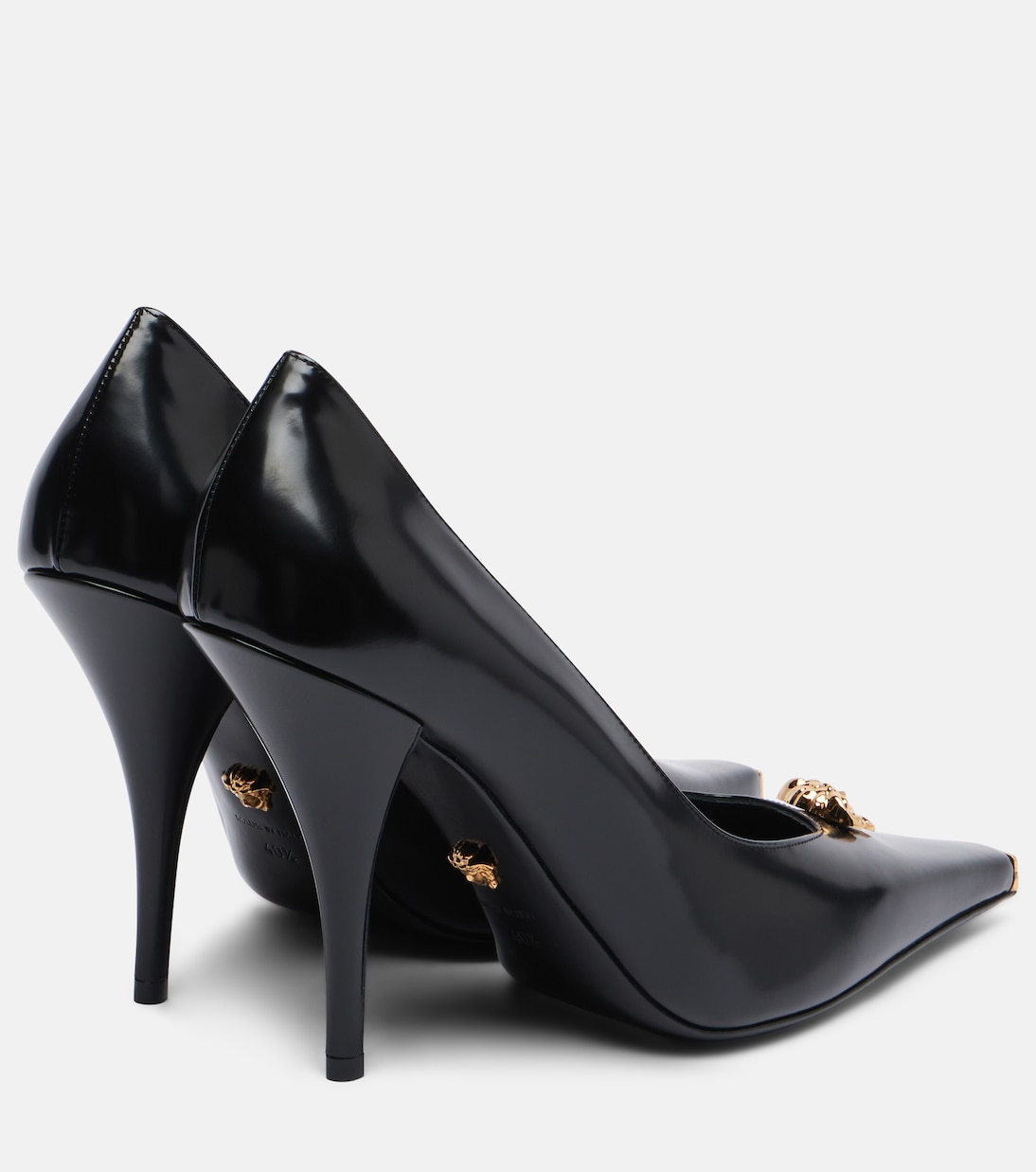 La Medusa 105 leather pumps | Versace