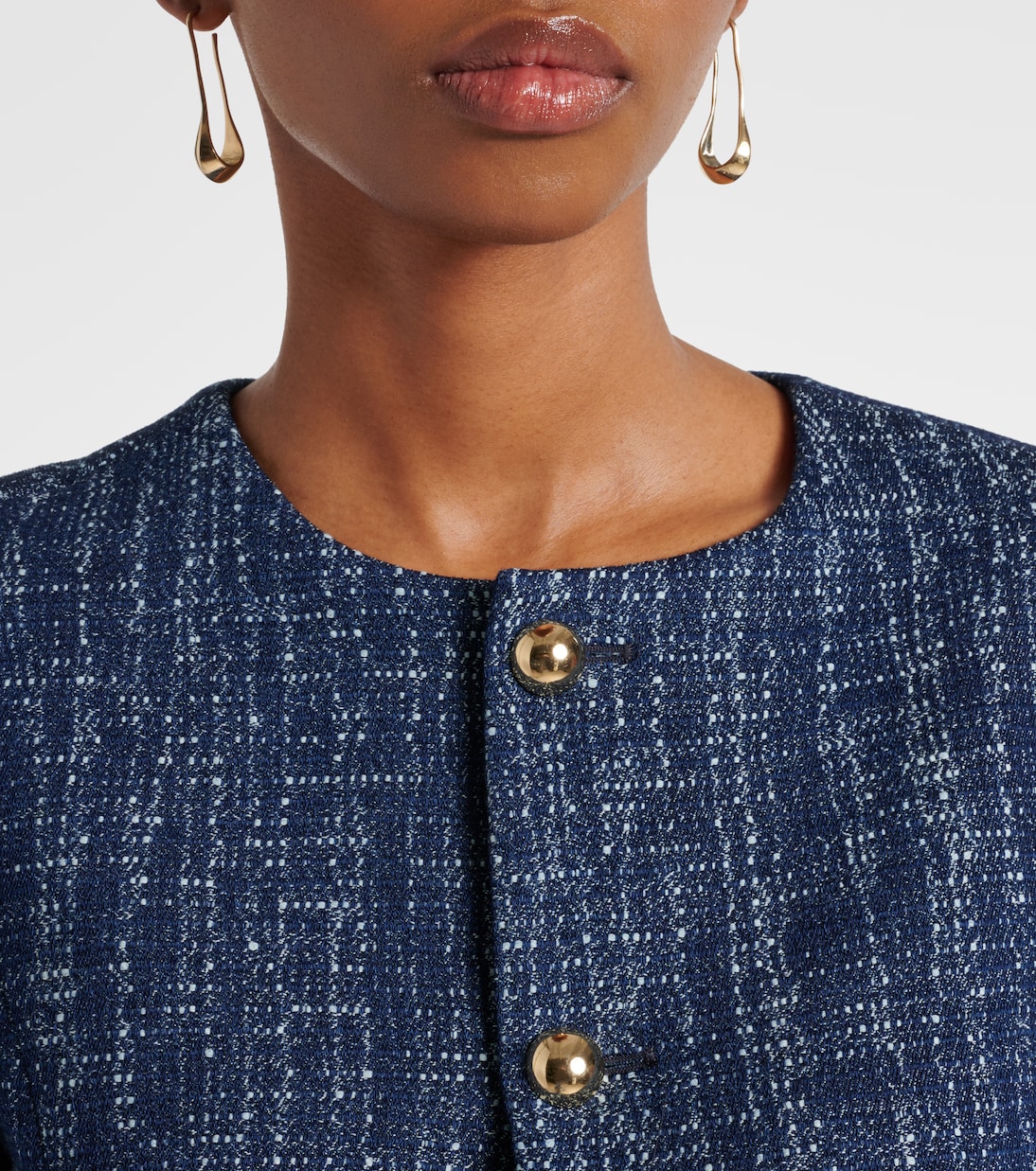 Cotton tweed jacket | Frame