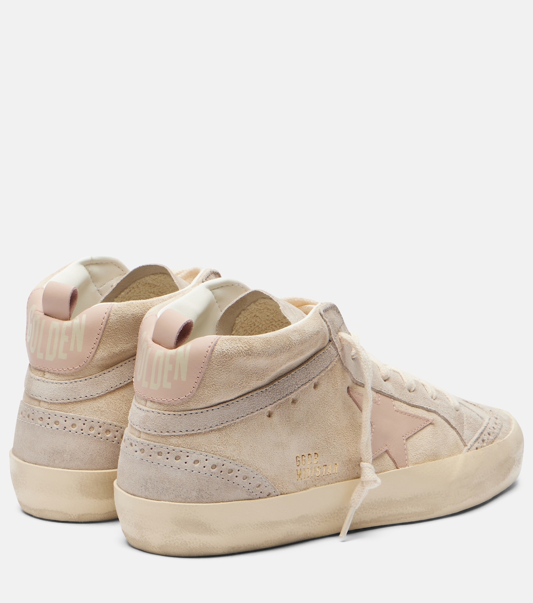 Mid Star suede high-top sneakers | Golden Goose