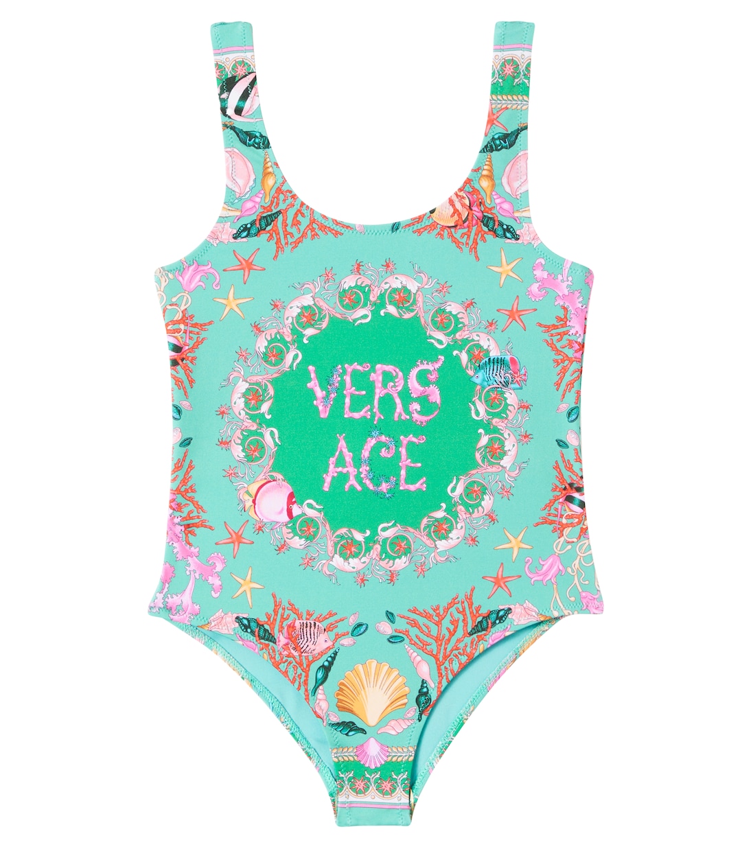 Underwater Barocco swimsuit  | Versace Kids