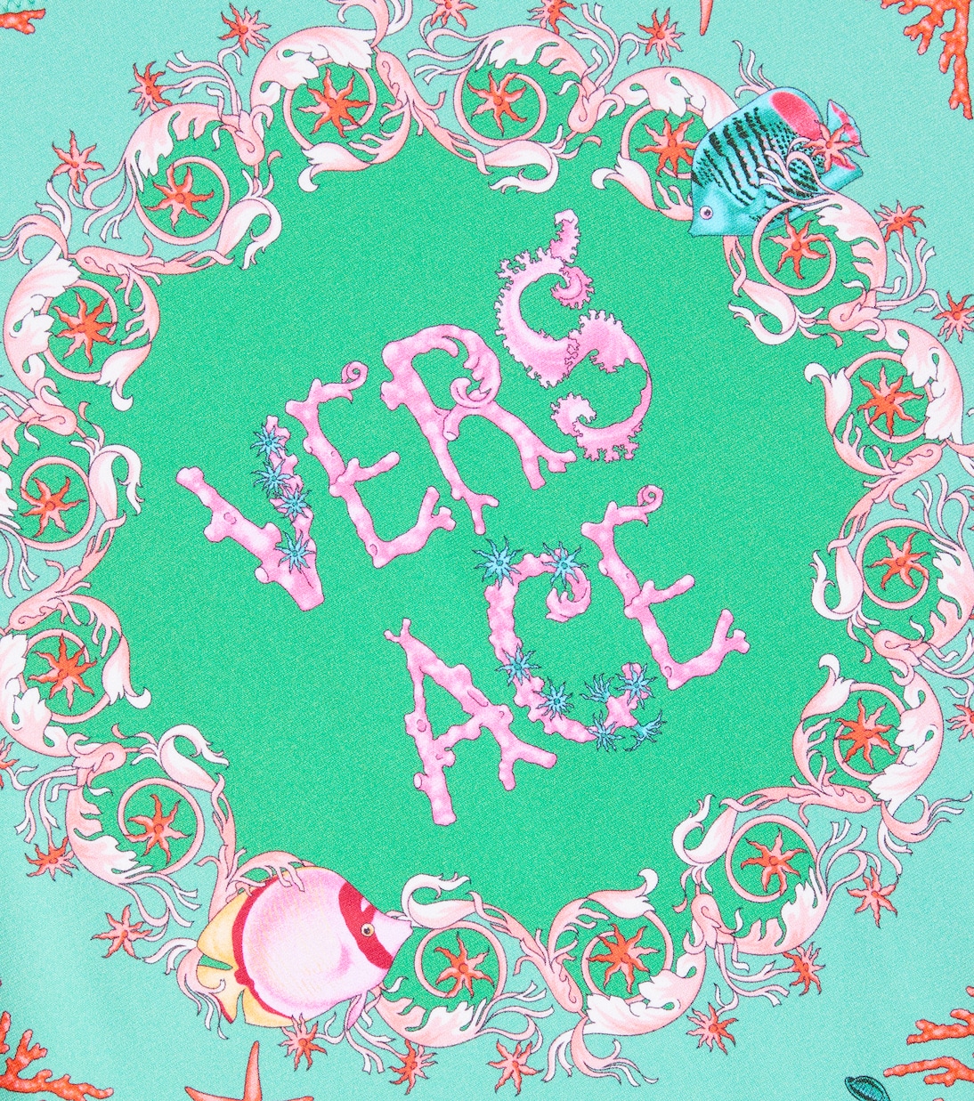 Underwater Barocco swimsuit  | Versace Kids