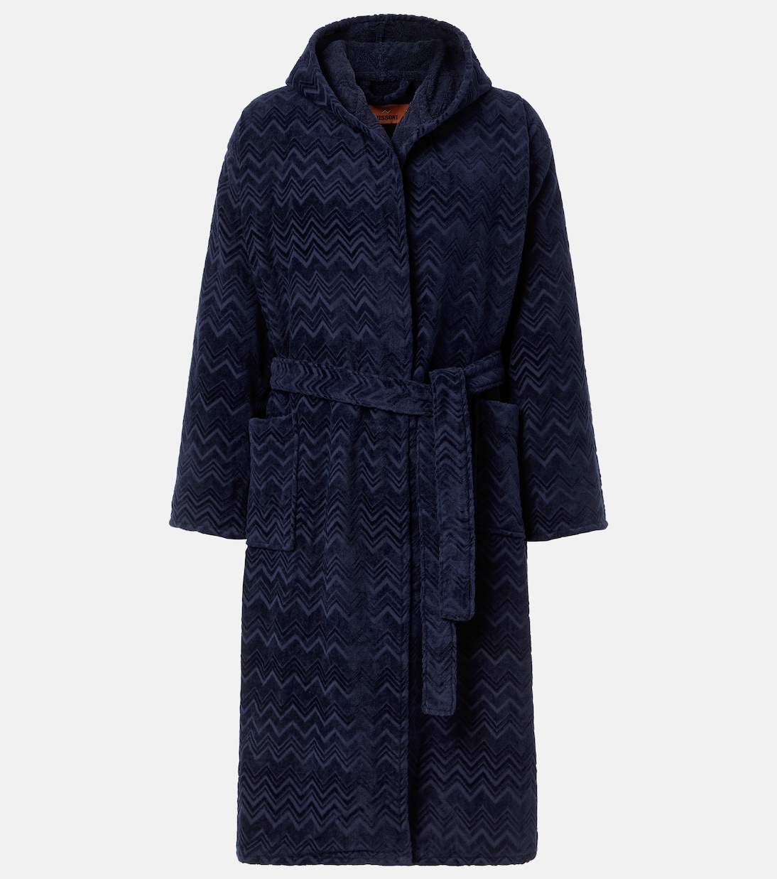Zigzag cotton bathrobe | Missoni