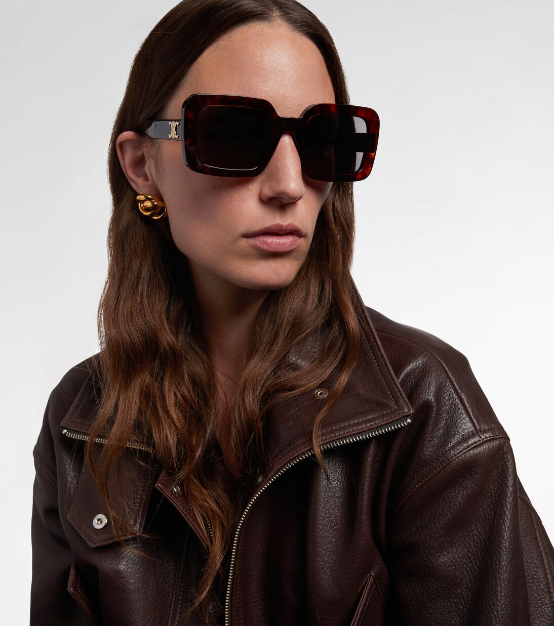 Triomphe rectangular sunglasses | Celine Eyewear