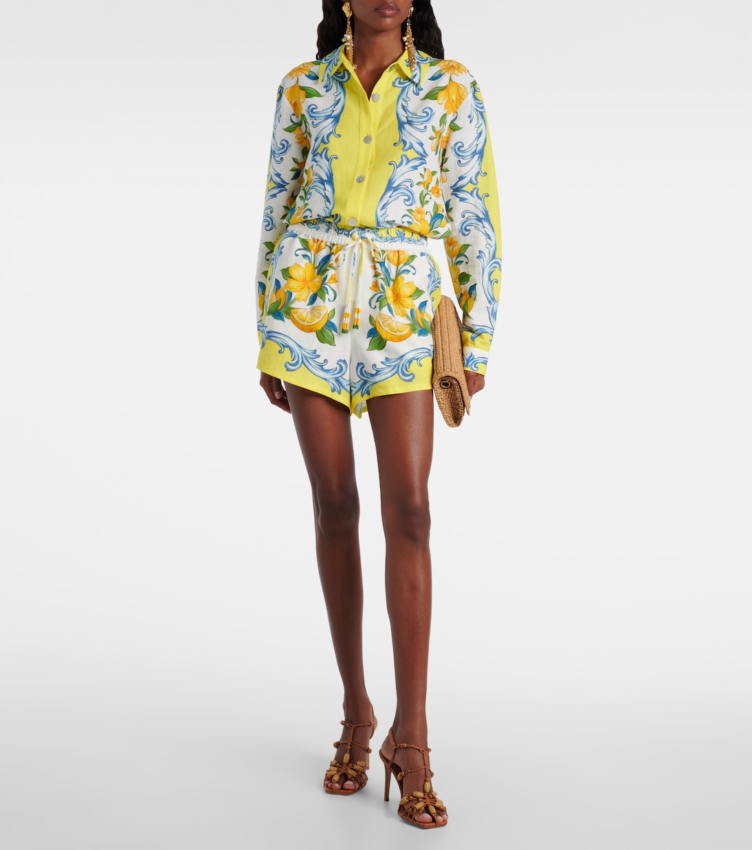 Hemd aus einem Leinengemisch | Farm Rio