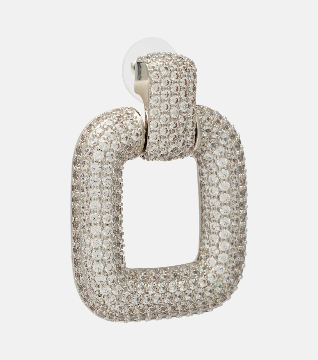 Crystal-embellished drop earrings | Self-Portrait