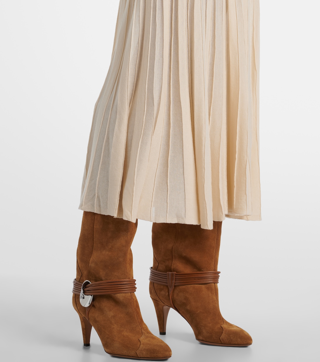 Rock Ezra aus Crêpe | Isabel Marant