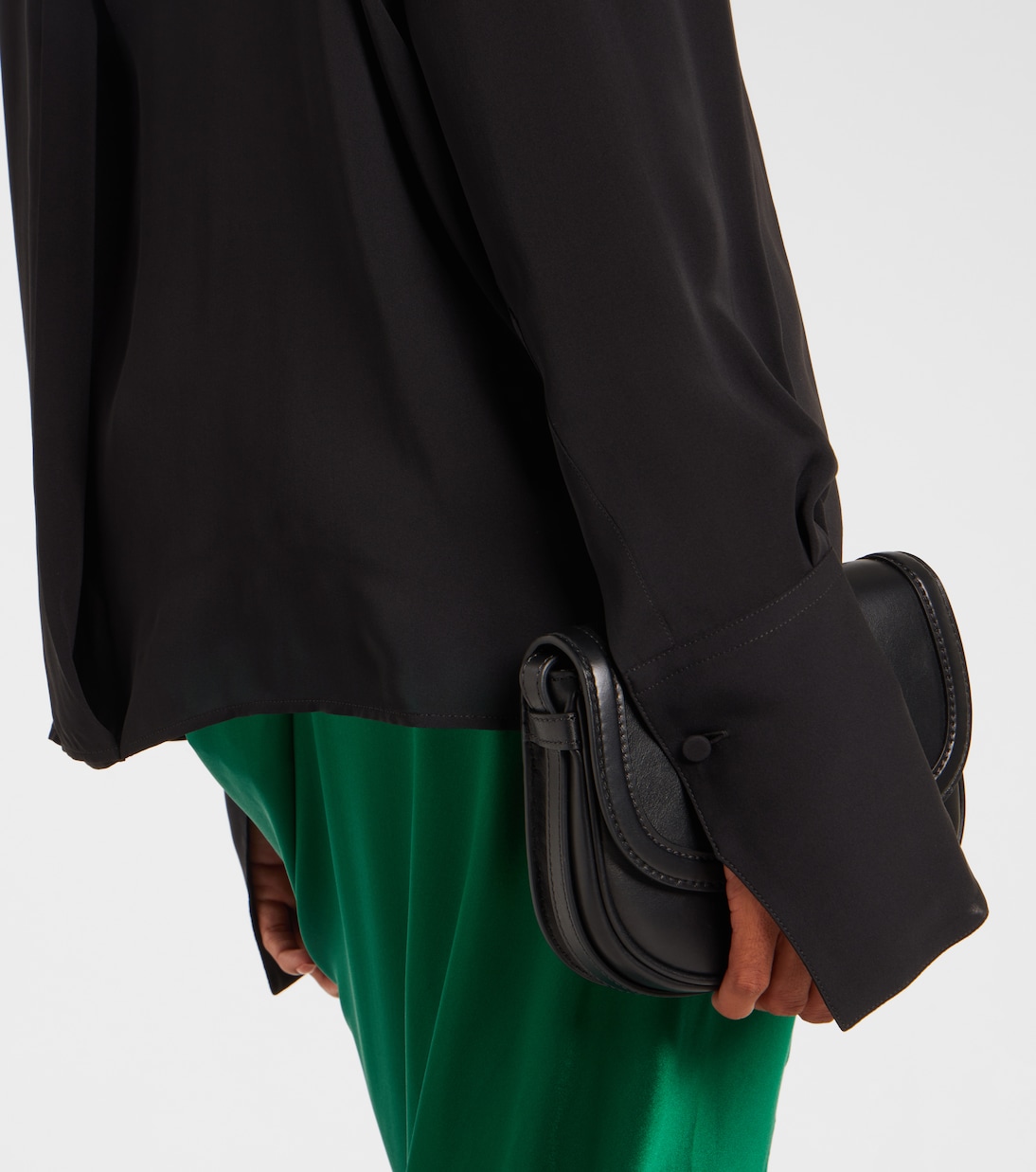 Bluse aus Seidensatin | Tom Ford