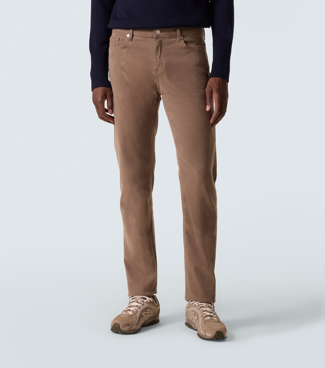 Schmale Mid-Rise-Hose L'Homme Slim | Frame