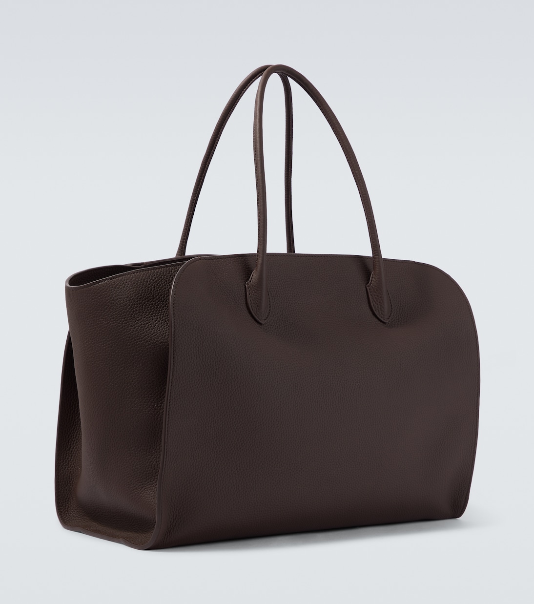 Marlo 17 leather tote bag | The Row