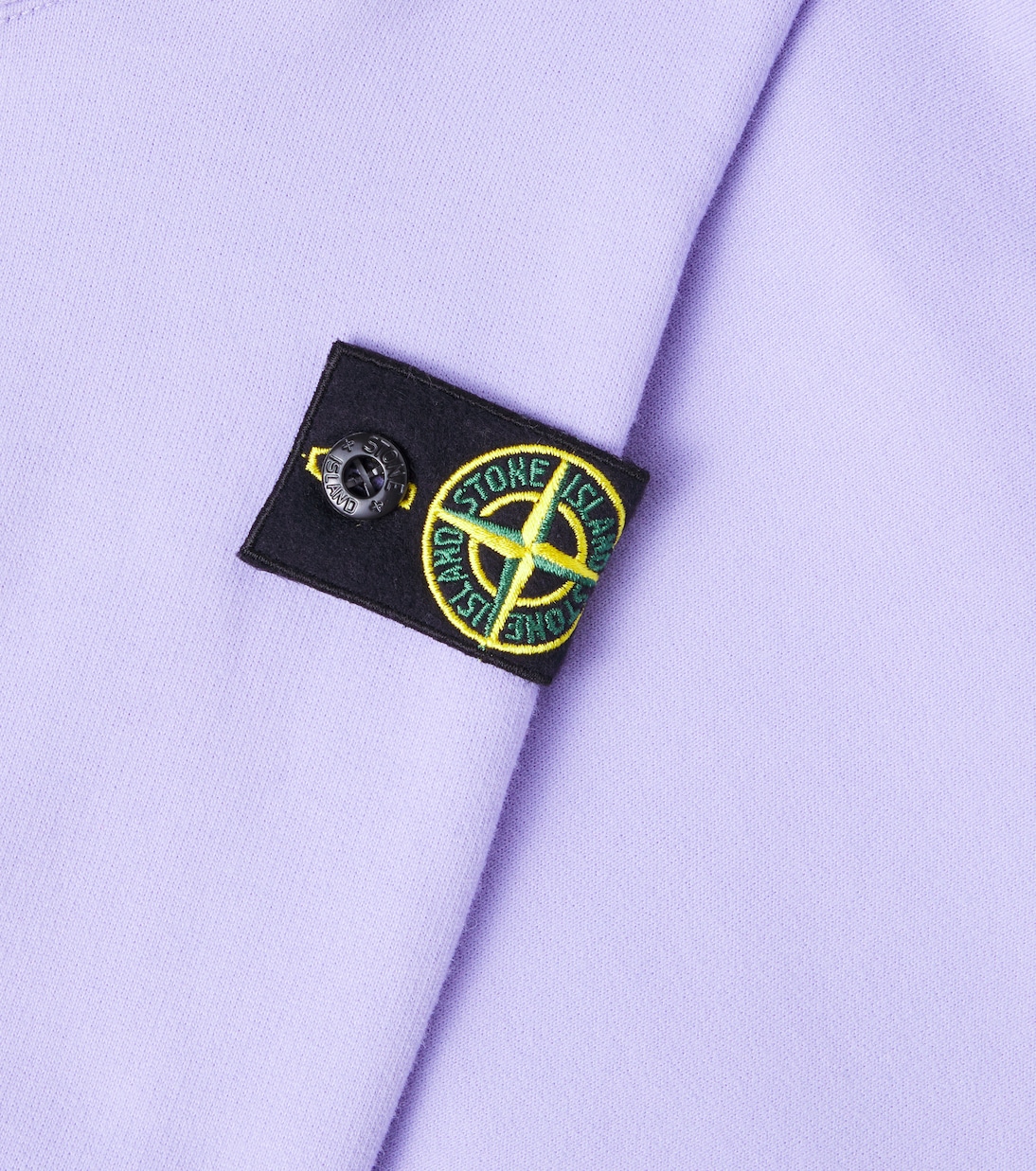 Compass cotton jersey hoodie | Stone Island Junior