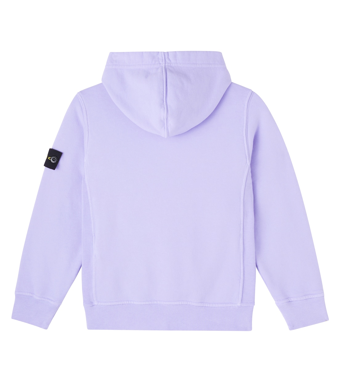 Compass cotton jersey hoodie | Stone Island Junior