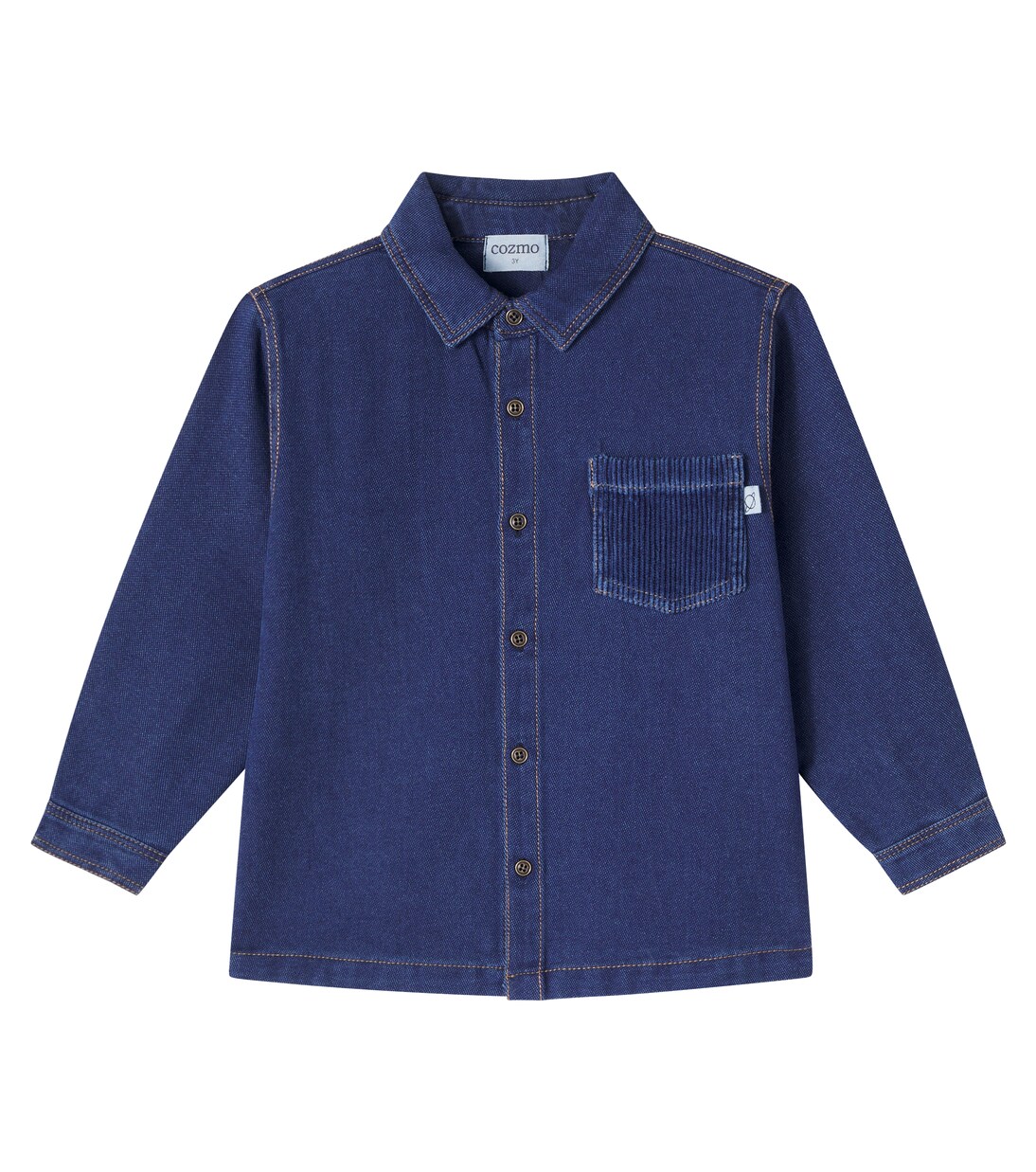 Greg cotton denim shirt | Cozmo