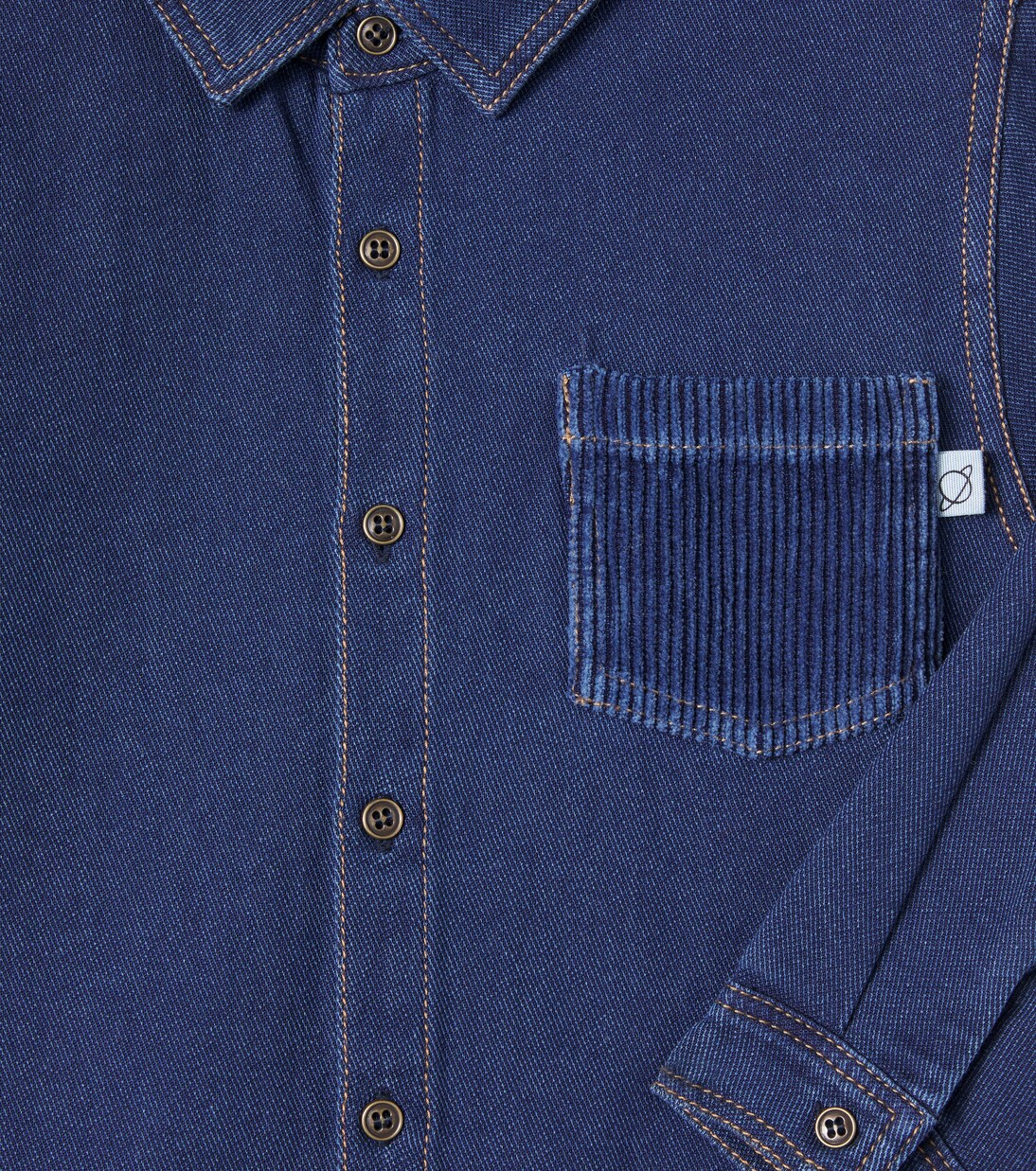 Greg cotton denim shirt | Cozmo