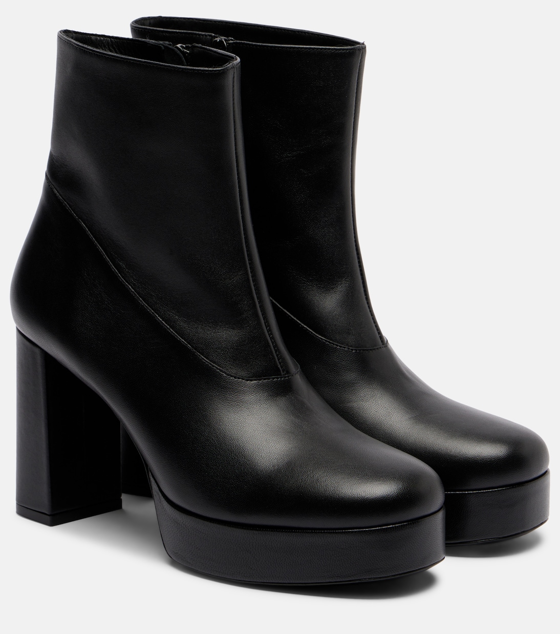 Jodie leather platform ankle boots | Staud