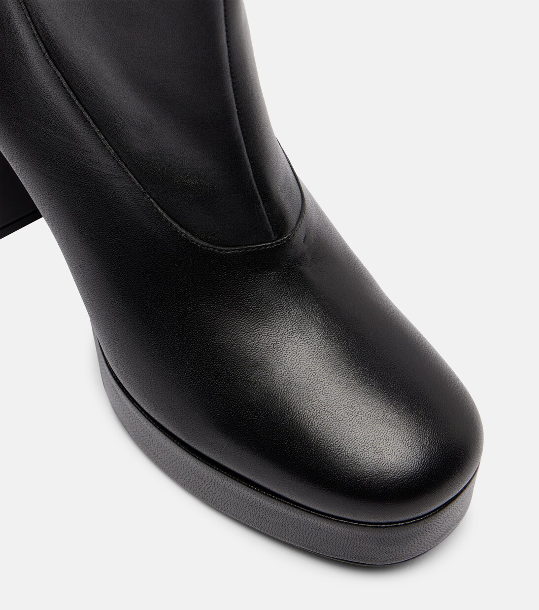 Jodie leather platform ankle boots | Staud