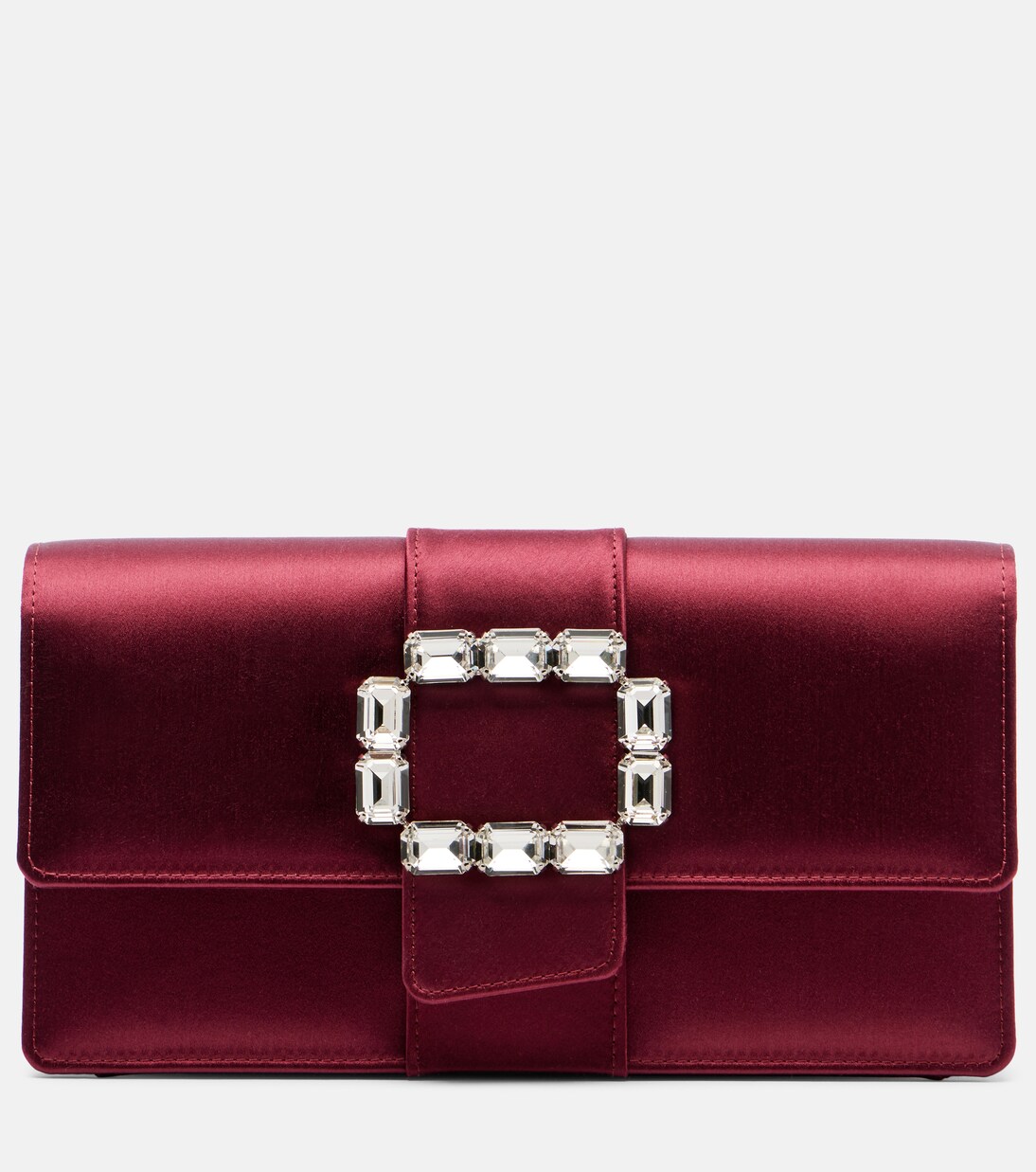 Maycapjou embellished satin clutch | Manolo Blahnik