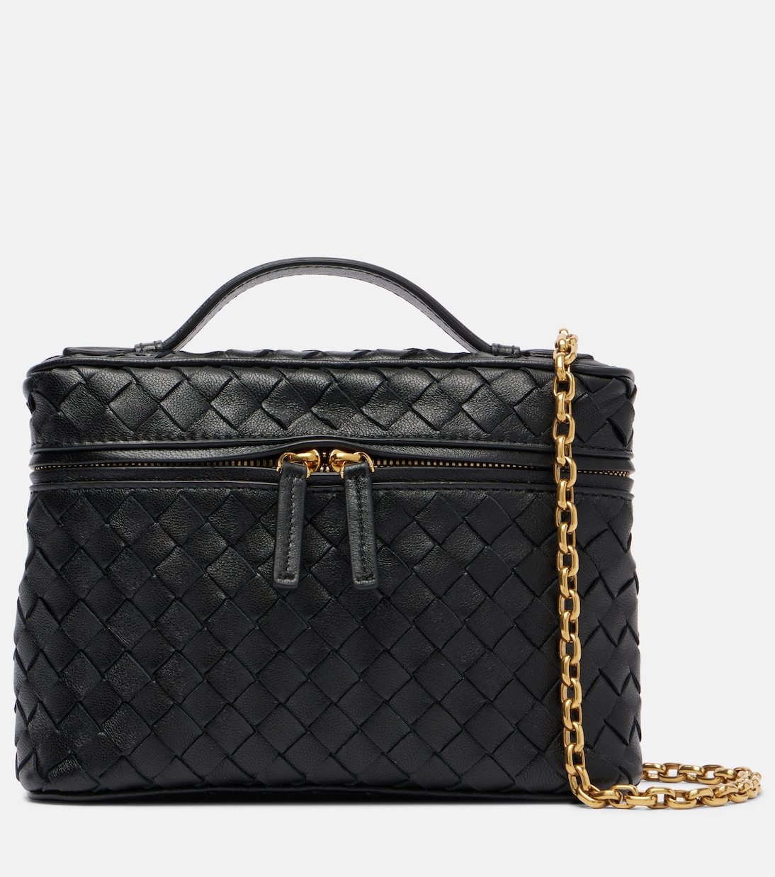 Intrecciato leather crossbody bag | Bottega Veneta