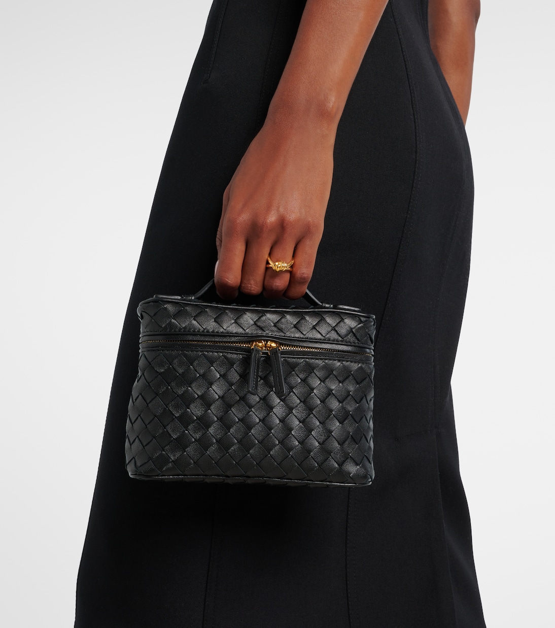 Intrecciato leather crossbody bag | Bottega Veneta