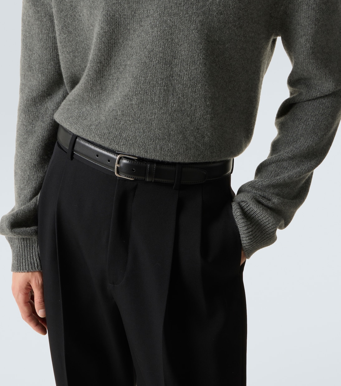 Classic leather belt | The Row