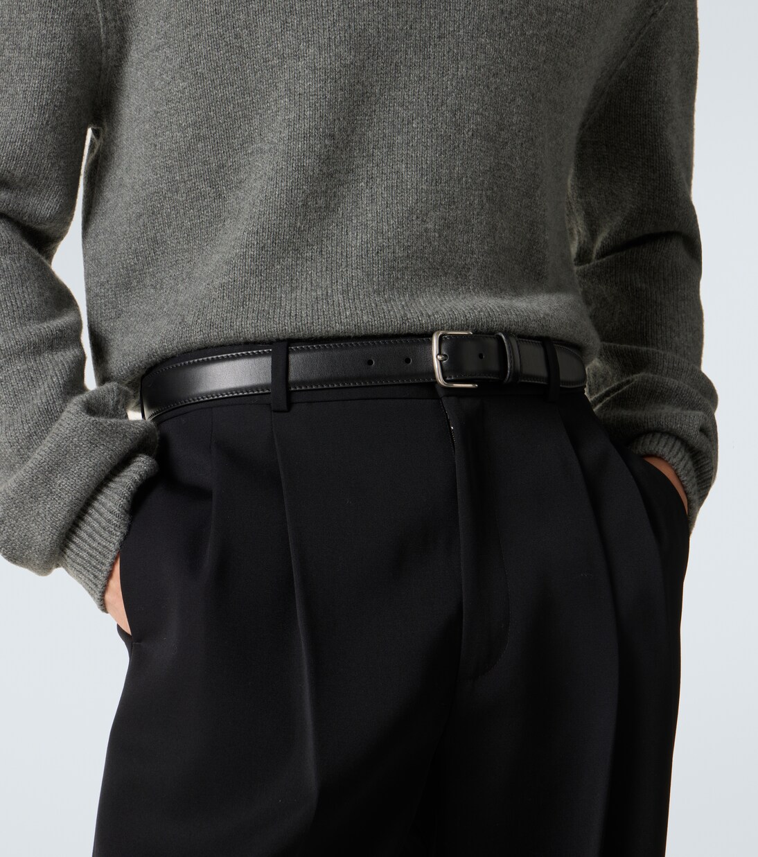 Classic leather belt | The Row