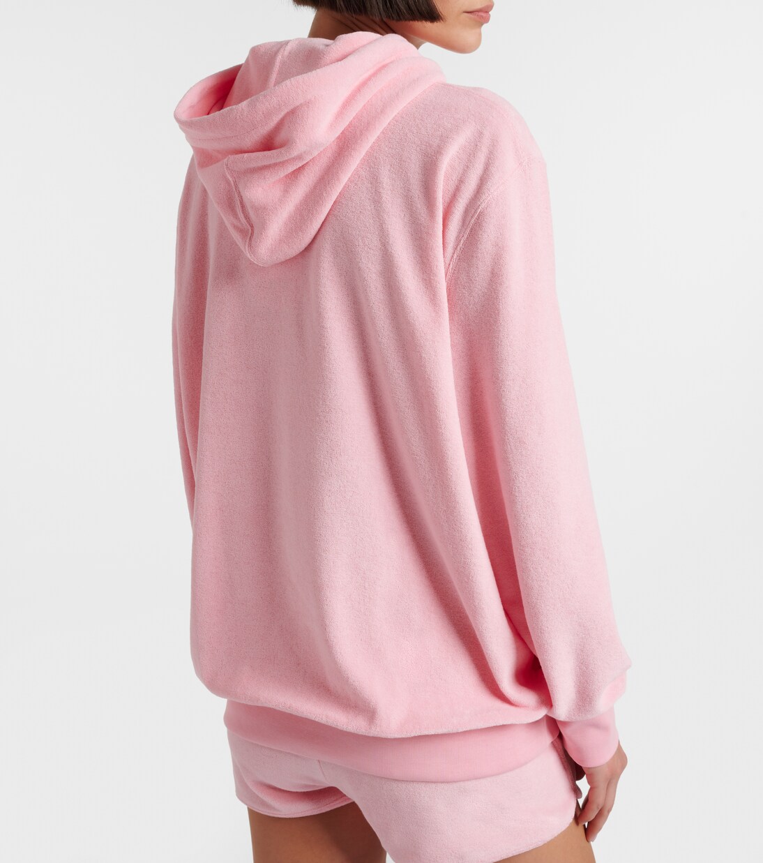 Logo cotton terry hoodie | Hunza G