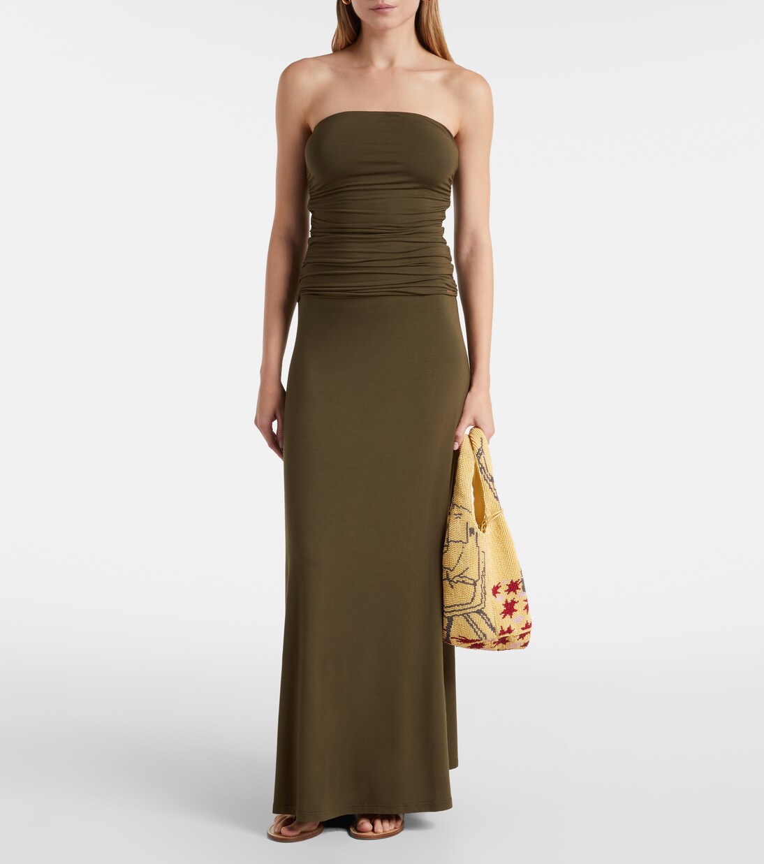 Rae ruched maxi dress | Melissa Odabash