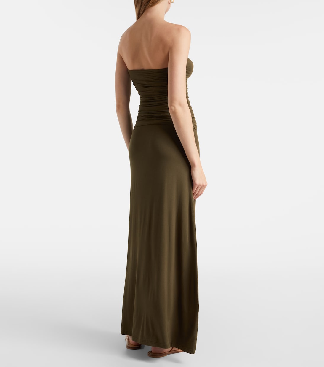 Rae ruched maxi dress | Melissa Odabash