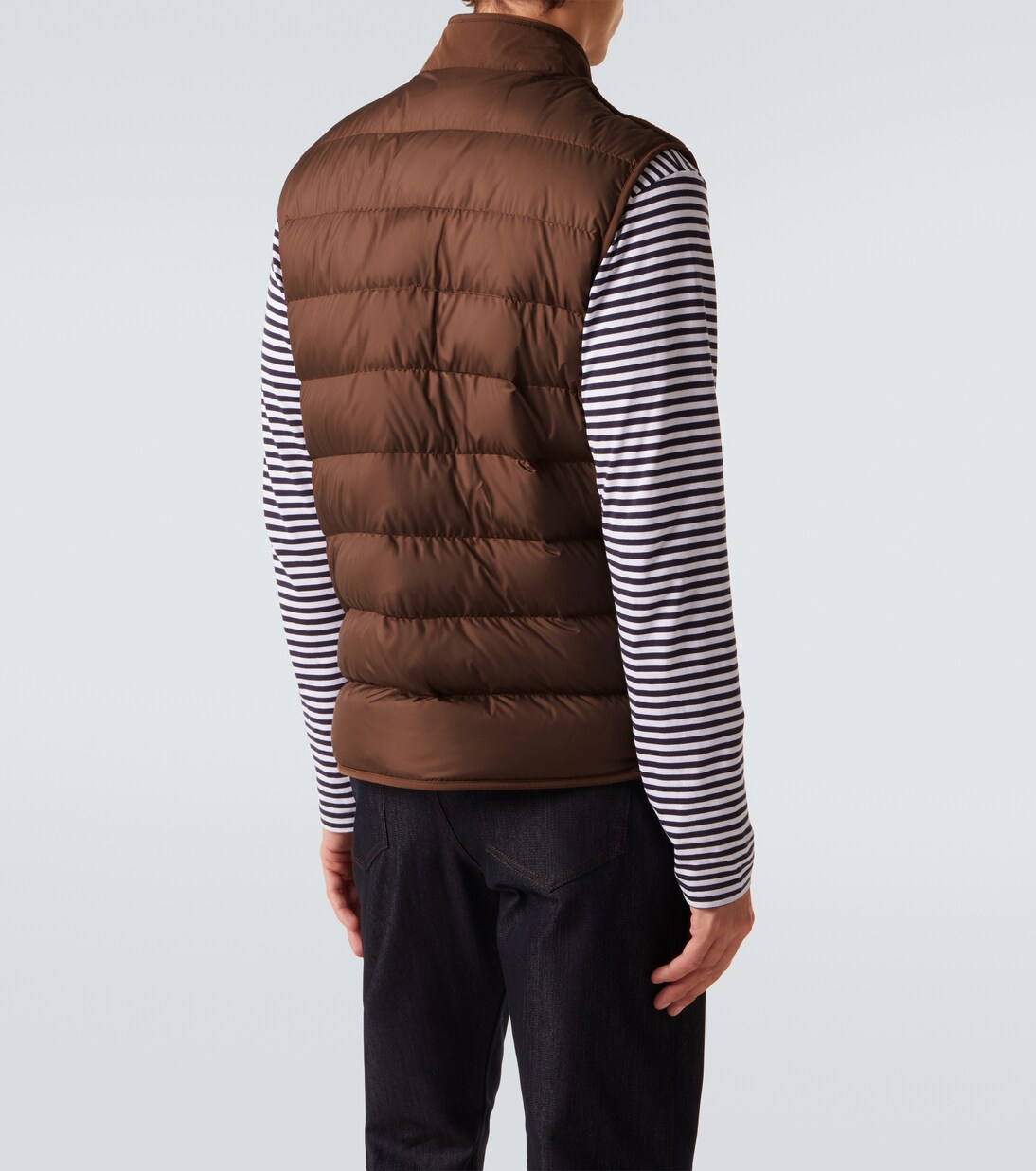 Karakai down-paneled teddy vest | Moncler