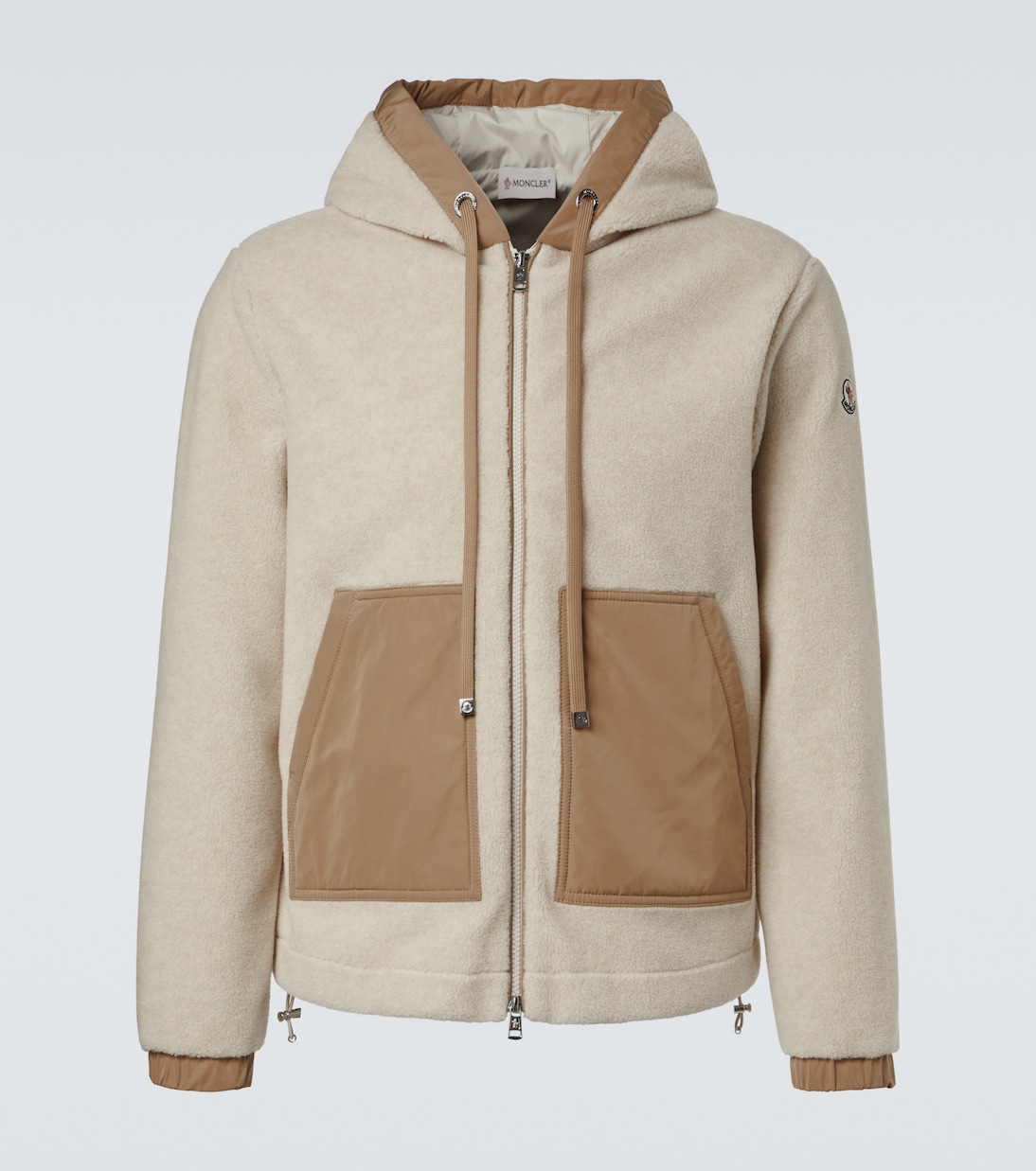 Fleece zip-up hoodie | Moncler