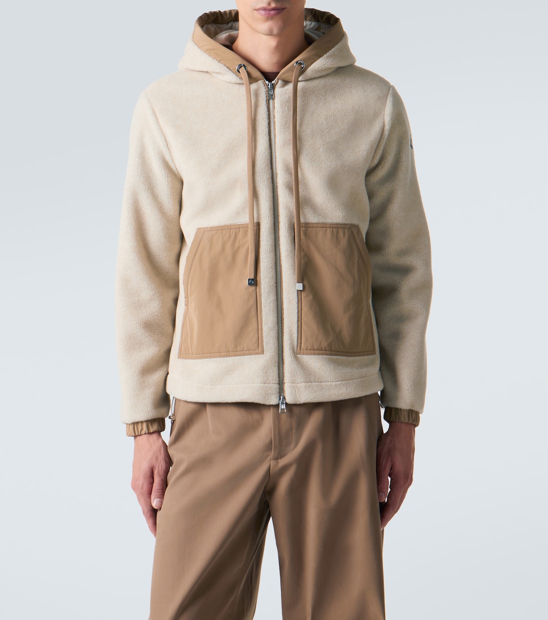 Fleece zip-up hoodie | Moncler