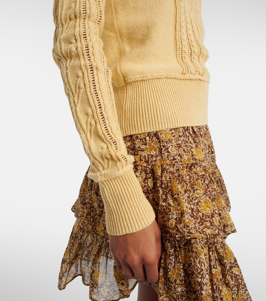 Kalyn cotton and wool sweater | Marant Etoile