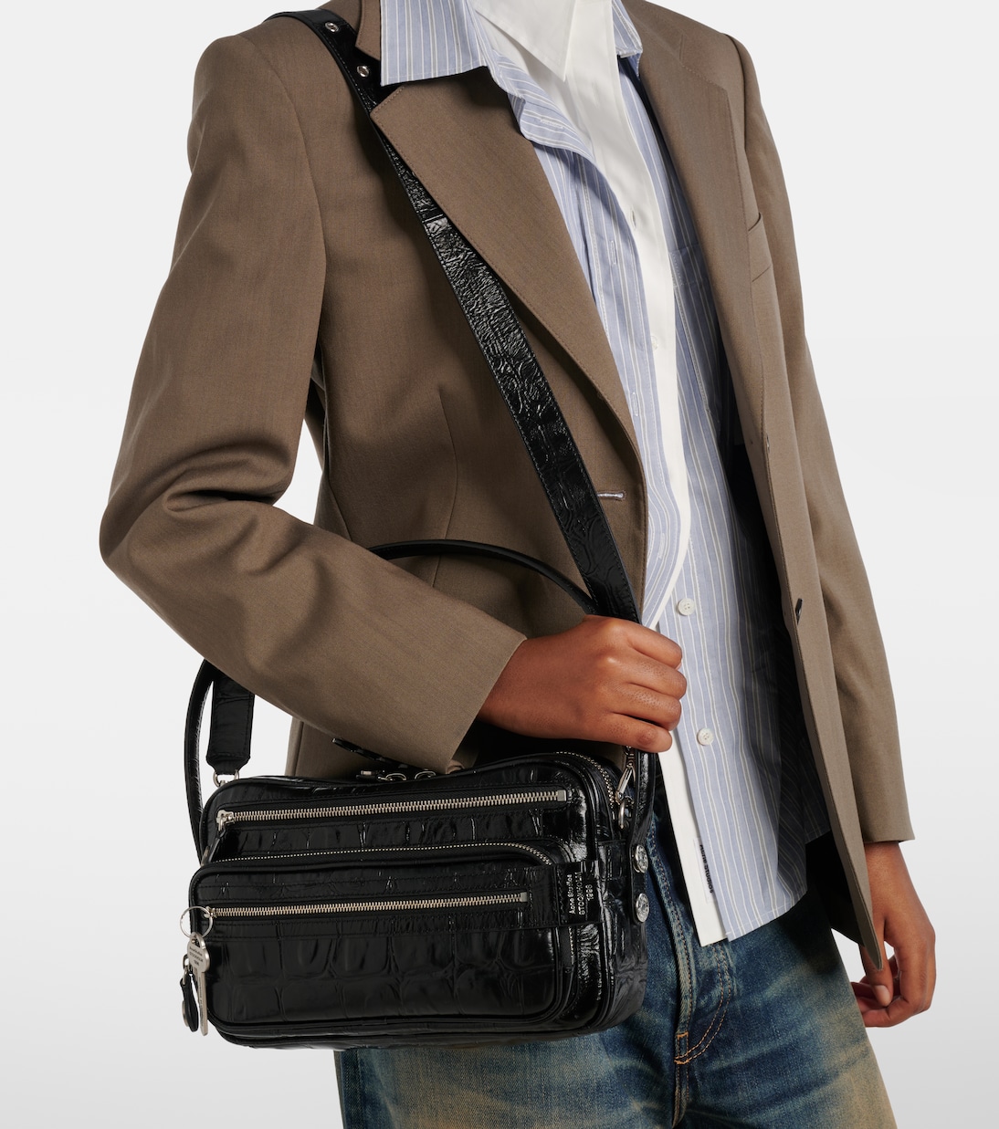 Camero Party leather shoulder bag | Acne Studios